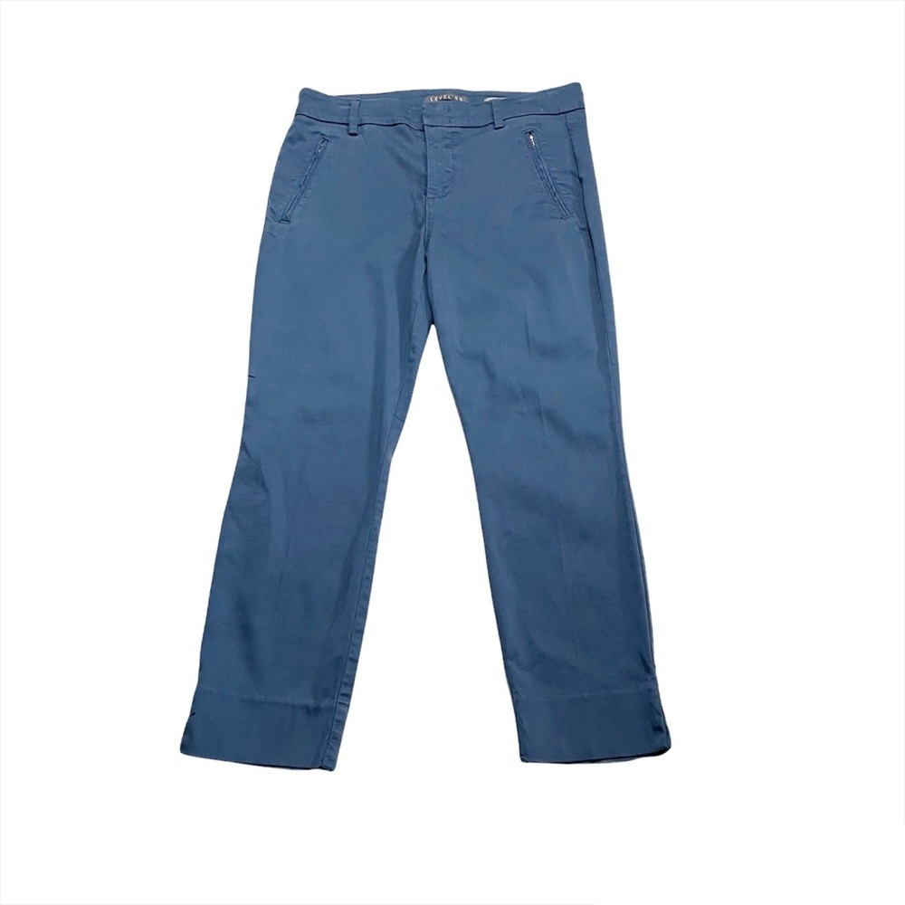 Level 99 Jeans Designer Skinny Leg Ankle Crop Pants Size 28P Business Casual